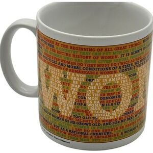 Vintage Woman Mug The Toscany Collection Japan 1980 1981‎ Art 101 Kenneth Grooms